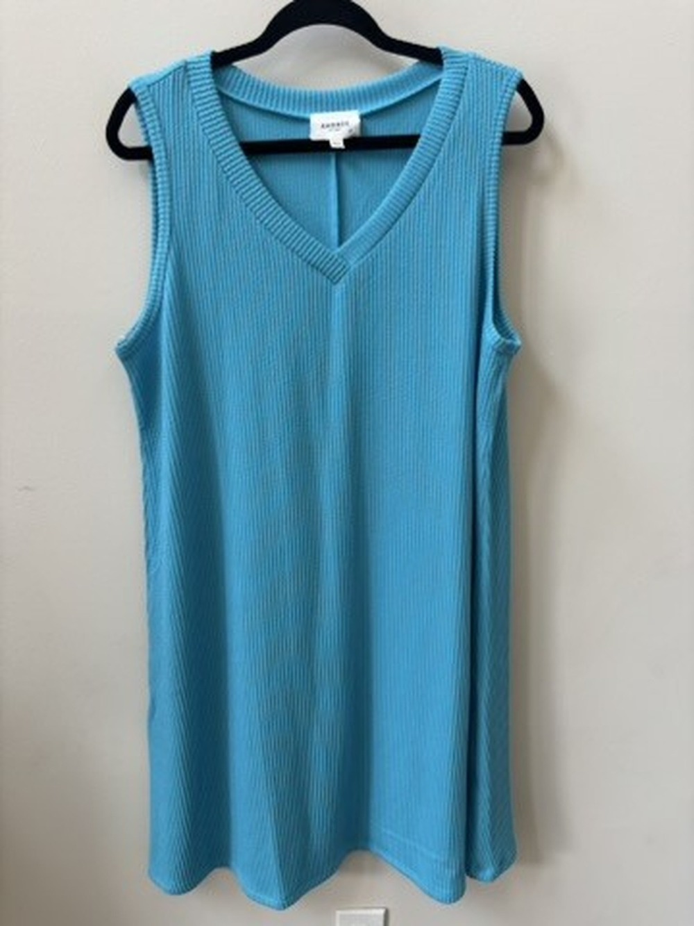 Andree by Unit Turquoise Sleeveless Shift Dress Size XL